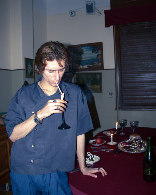 IRON-CAST BUTTONED SHIRT