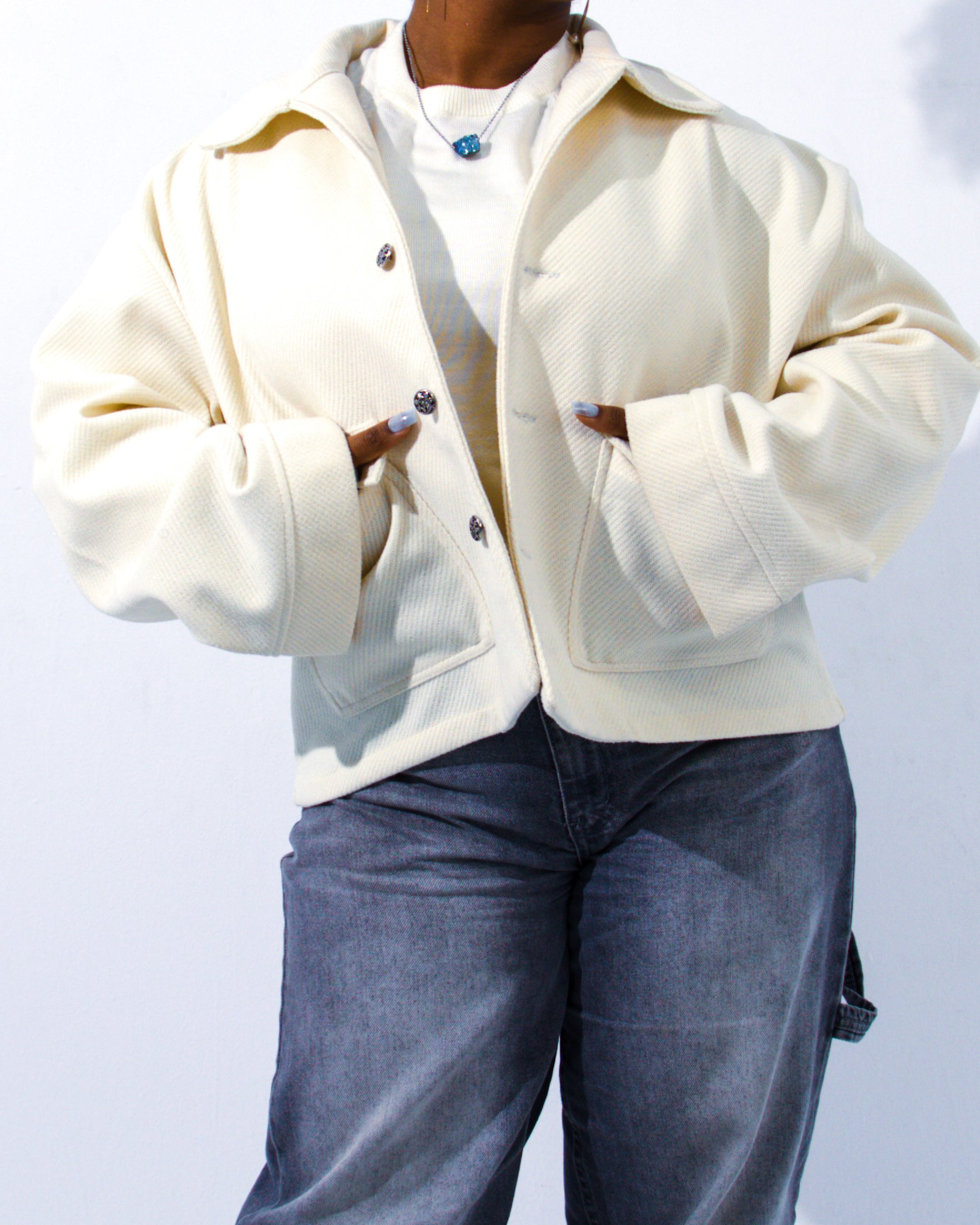 HEAVYWEIGHT JACKET: SNOW