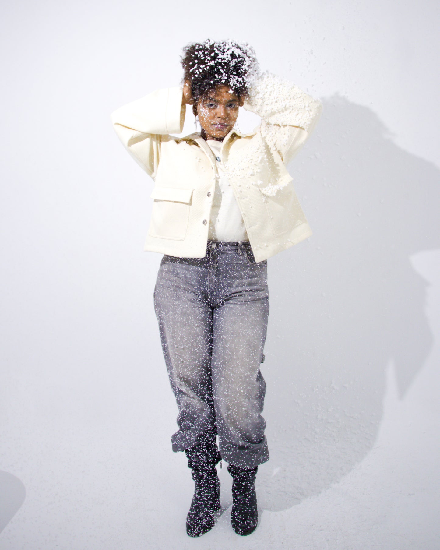 HEAVYWEIGHT JACKET: SNOW
